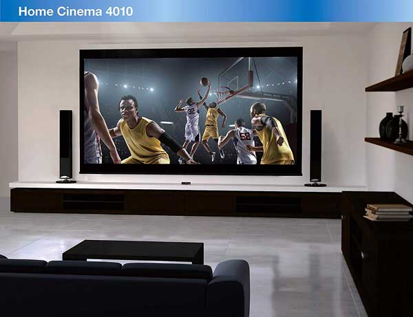 Home Theater with the Epson 410 Cinema Projector