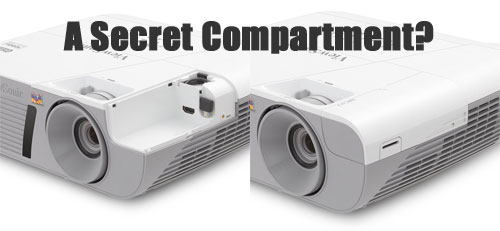 The Secret Compartment of the ViewSonic-pjd7828hdl Home Theater Projector